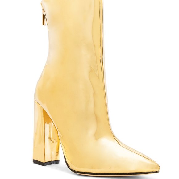 Raye x Revolve Riley Bootie - Gold Metallic - Picture 2 of 12